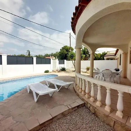 Agreable A Ametlla De Mar Pour 6 Personnes Avec Piscine Privee Repartie Sur Un Seul Niveau - Hisp-217-236 L'Ametlla de Mar